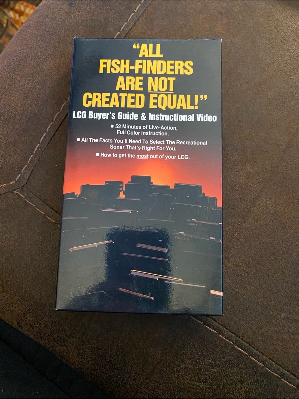 "All Fish Finders Are Not Created Equal!" VHS by Eagle Electronics 52 minutes